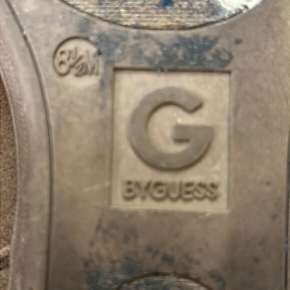 Guess Brown Sueded Lace Up Boots with Faux Fur Trim - Size 8.5 - Picture 10 of 10